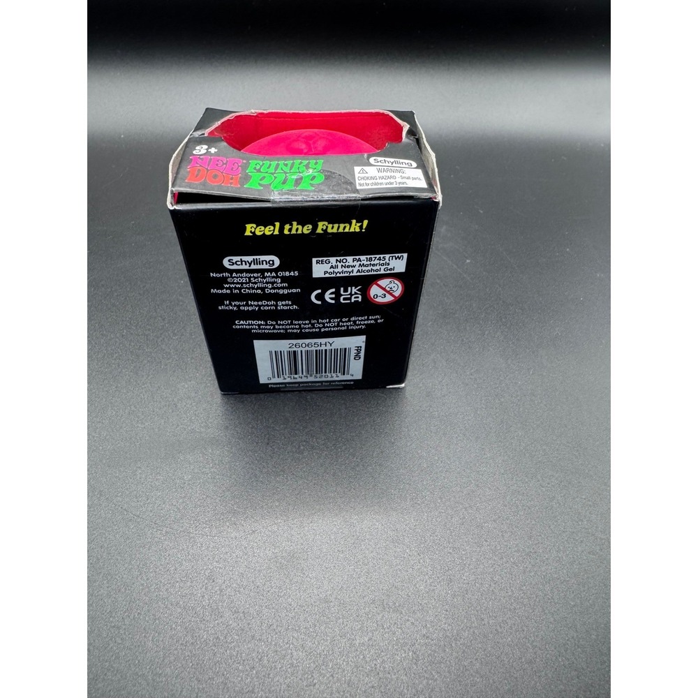 Schylling NeeDoh‎ Funky Pup Pink Squishy Stress Toy Fidget Sensory New in Box - Picture 6 of 6